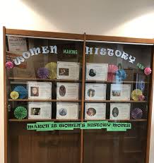 Women S History Month Library Displays School Library Displays School Displays