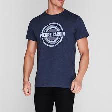 • men's t shirt • com nervuras gola • mangas curtas • elasticated trims • logotipo bordado Pierre Cardin C Logo T Shirt Mens Sportsdirect Com Usa