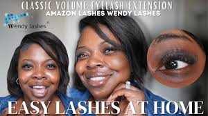 AT HOME EYELASH EXTENSIONS