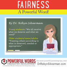This Month We Ll Be Teaching Students All About Fairness A Powerful Word Here S The Child Friendly De In 2020 Character Development Character Education Development