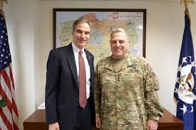 As national file reported in january 2021, milley allied with former attorney general bill barr and defense secretary mark esper to browbeat trump out of invoking the insurrection act. General Mark Milley Visited Poland U S Embassy Consulate In Poland