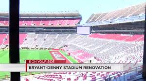 The most common alabama stadium college football material is metal. Video New Spaces And Renovations At Bryant Denny Stadium