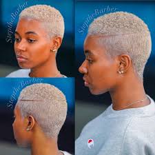 By twisting your hair into short points, you can take your locks from average to awesome. Pinterest Lexualsun Fade Haircut Women Tapered Hair Short Platinum Blonde Hair