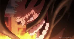 Resultado de imagen de izuku midoriya salvando a bakugou