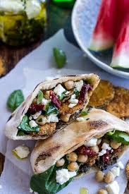 Greek Olive Pesto And Fried Zucchini Grilled Pitas W Marinated Feta Garbanzo Beans Half Baked Harvest Recipe Springtime Recipes Recipes Cooking Recipes
