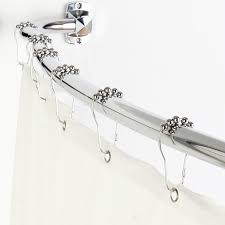 Check spelling or type a new query. Have To Have It Elegant Home 3 In 1 Adjustable Curved Shower Rod Shower Hooks Shower Liner Square Bracket Elegant Home Fashions Shower Curtain Rods Shower Rod