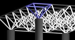Decking may be placed from an angle perpendicular to the joists to an. Space Frame Wikipedia