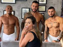 Andressa Urach grava vídeo de sexo com três homens