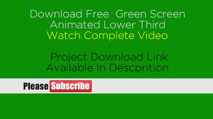 Browse over thousands of templates that are compatible with after effects, premiere pro, photoshop, sony vegas, cinema 4d, blender, final cut pro, filmora, panzoid, avee player browse through 93 free lower thirds templates below. Social Media Lower Thirds Green Screen Free Adobe Premiere Project Download
