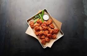 Add red bell pepper, yellow bell pepper, and jalapeno pepper. Buffalo Wild Wings Introduces New Boneless Wings The Original Buffalo Sauce