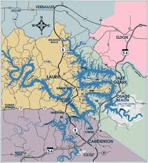 Map Of Lake Of The Ozarks Ciudad Futurista Ciudades Futurista