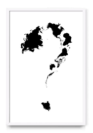 Question Mark Question Mark World Map Environment Graphic Design Design Black And White Fut World Map Graphic Question Mark Design Question Mark Art