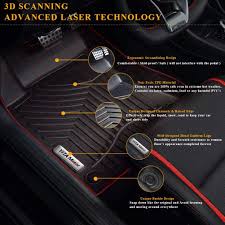 Yitamotor Floor Mats Compatible For 2013 2017 Honda Accord Sedans Front And Rear 2 Rows All Weather Heavy Duty Rubber Car Floor Liners Blac Honda Accord 2017 Honda Accord Honda Accord Ex