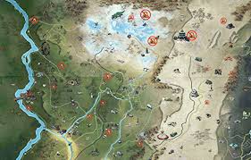Fallout 76 Wastelanders アプデ後にc A M P が設置できない場所を示した地図が登場 ばるらぼ