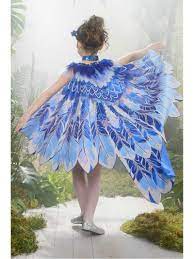 Pretty Bluebird Costume For Girls In 2020 Girl Costumes Goddess Costume Greek Goddess Costume