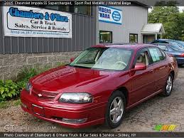 Image result for Sport Red 2005 Impala