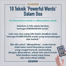 7 doa dimudahkan rezeki yang halal, yuk mulai rutin dibaca setiap hari. Selama Ni Kita Ezaazim Authorised Shaklee Distributor Facebook