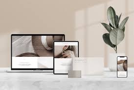 A photorealistic free stationery mockup scene creator to present your stationery design in a unique way. Branding Mockup Scene Creator Minimalist Elegant Design Goods Harmonais Visual