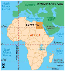 Suez canal on map street view. Egypt Maps Facts World Atlas