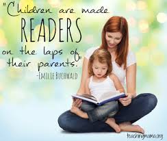 Image result for pictures of children reading with their parents