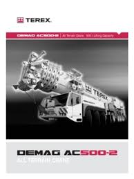 Terex Demag Ac 500 2 Specifications Cranemarket