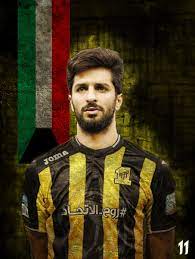 الاسم فهد الانصاري النادي الاتحاد السعودي و القادسيه الكويتي سابقا soccer football men