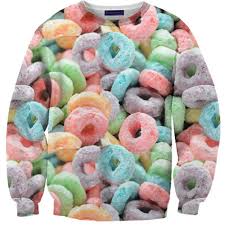 Froot Loops Sweaters Sweatshirts Food Clothes