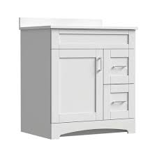 Having a simplistic and fresh structure, newport cabinet series represents an authentic quality of original cabinetry construction by integrating smooth. Magick Woods Elements Brighton 30 W X 18 D Bathroom Vanity Cabinet At Menards