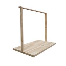 Select the left and right post; Tabletop Hanging Rack Market Stall Co Handmade In Melbourne