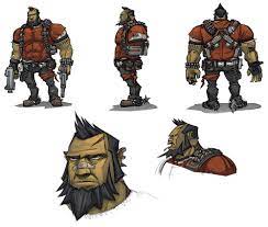 Salvador, Gunzerker - Characters & Art - Borderlands 2 | Borderlands art,  Concept art, Character art