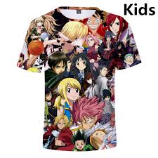 Check spelling or type a new query. 3 To 14 Years Anime Fairy Tail Clothing Children Kids Boys Girls T Shirt Short Sleeve T Shirt Harajuku Funny Tshirt Teen Clothes T Shirts Aliexpress