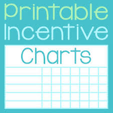 incentive charts printable template business psd excel