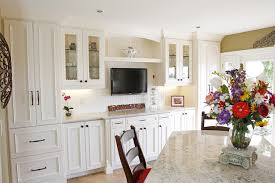 white kitchen cabinets open up new