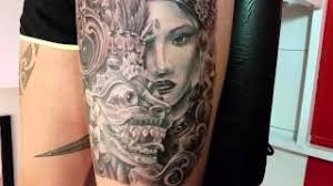 Будь собой, будь с balins tattoo. Tattoo Balinese Dancer And Demon Youtube