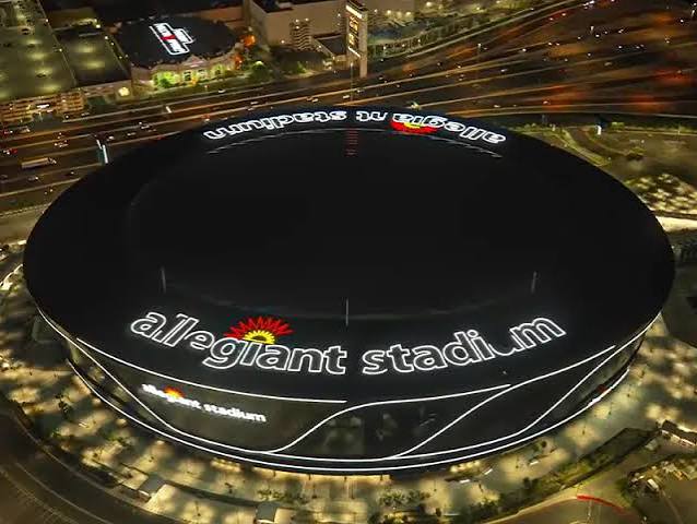 Allegiant Stadium red carpet rollout for fans - Coliseum