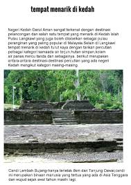 Banyak tarikan wisata menarik yang bisa anda kunjungi ketika akan menghabiskan pulau songsong merupakan salah satu tempat pelancongan menarik di kedah meskipun pulau ini tidak berpenghuni. Tempat Menarik Di Kedah By Adamhensem Flipsnack