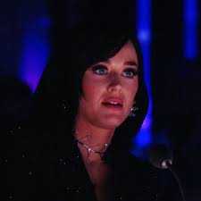 Katy Perry lays down