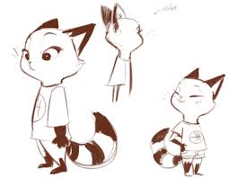 You can even create your own characters and start drawing a comic strip or work on animating a short film! Zootopia Animal Tumblr Zootopia Concept Art Cartoon Character Design Cartoon Art Styles
