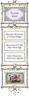 Easter Shop Old Fashioned Easter Decorations Eggs And Ornaments D Blumchen