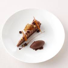 Chocolate Jasmine Cremeux Guanaja Sorbet Pastrylove Chef Dessert Chocolate Chocolatecake Chef Restaurant Hotel Pastry Chocolatemouss Trinh Bay Mon ăn
