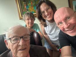On their recent holiday in Denver, the Bishop and Kate spent time with  Bishop Schofield and Elaine in their new apartment. The Schofields are well  and settling in to their new home