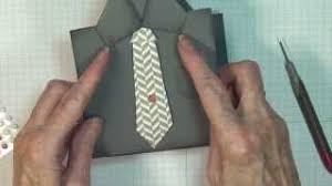 I sure hope you enjoyed this tutorial! Masculine Shirt Tie Card Youtube