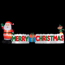 Beautiful christmas commercial that will bring tears to your eyes. 12 Ft Long Weather Resistant Inflatable Internal Lights Merry Christmas Si Merry Christmas Sign Christmas Inflatables Inflatable Christmas Decorations Outdoor