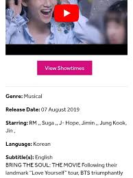 Jamie foxx, john ratzenberger, tina fey and others. Bts V Uk On Twitter Hello Voxcinemas Please Kindly Correct The Cast Of Bring The Soul Movie On Your Website Bts Is Consist Of 7 Members You Missed A Member V