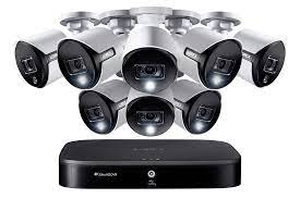 Works with lorex home app. 4k Ultra Hd 8 Channel Security System With 8 Active Deterrence 4k 8mp Cameras Advanced Motion Detection And Smart Home Voice Control Lorex