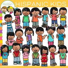 This Adorable Set Of Clip Art Features 20 Hispanic Kids In A Variety Of Poses You Will Receive 40 High Quality Image Files W Kids Clipart Clip Art Art Bundle