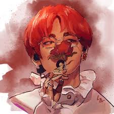 Drawing of kim taehyung from bts hello, armys hopeyou like it. A Drawing Of Kim Taehyung For A Friend Clipstudio