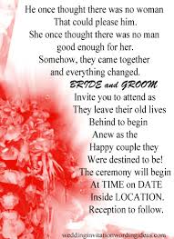 Coincidentally, my first cousin's wedding will be on december too. Wedding Invitation Wording How To Write Perfect Wedding Invites