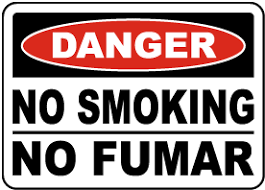 Acts as a reminder that smoking is not allowed. No Smoking Sign By Safetysign Com