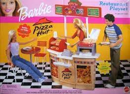Barbie Pizza Hut Restaurant Playset 2001 By Mattel Amazon Es Juguetes Y Juegos Cosas De Barbie Manualidades Para Barbie Kit De Juego